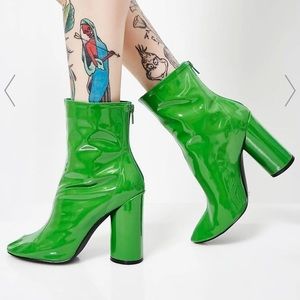 Public Desire Round Heel Boots